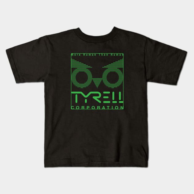 Tyrell Corporation Kids T-Shirt by Krobilad